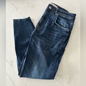 Zara Men's Dark Indigo Slim Jeans